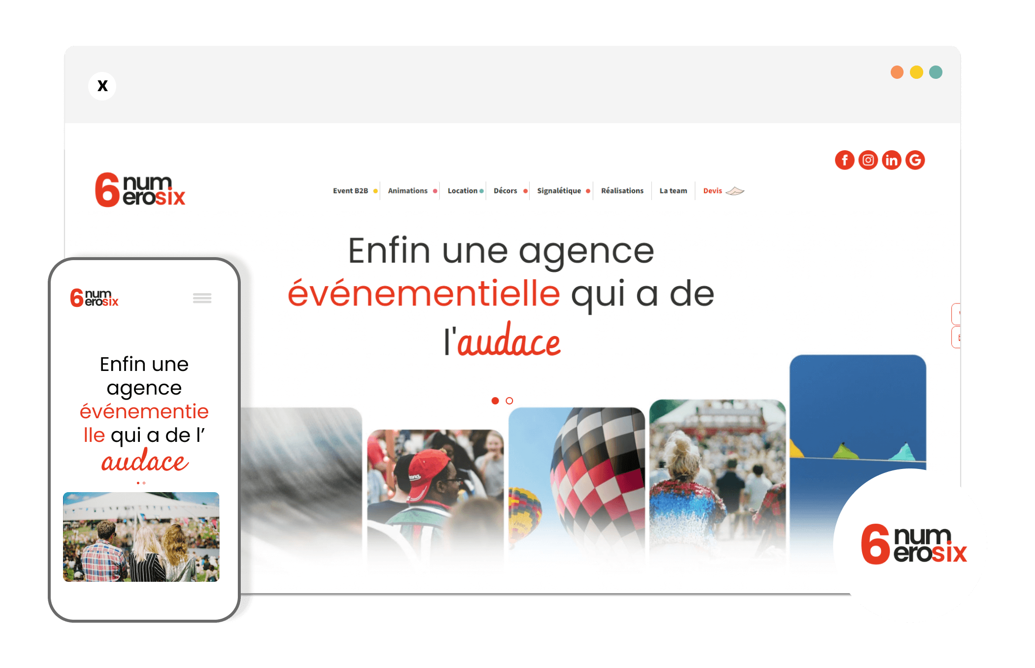 Agence n°6 - Evènementiel