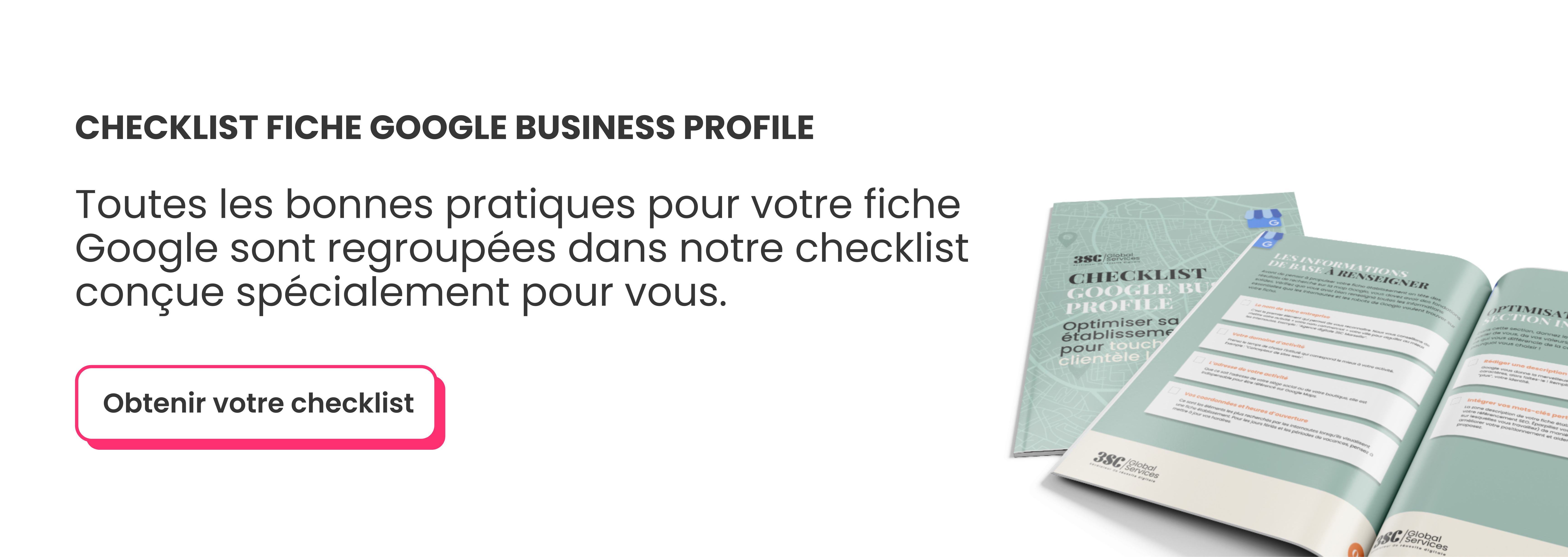 checklist google business profile - les bonnes pratiques des experts seo 3SC