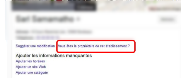 Revendiquer mon entreprise sur Google My Business