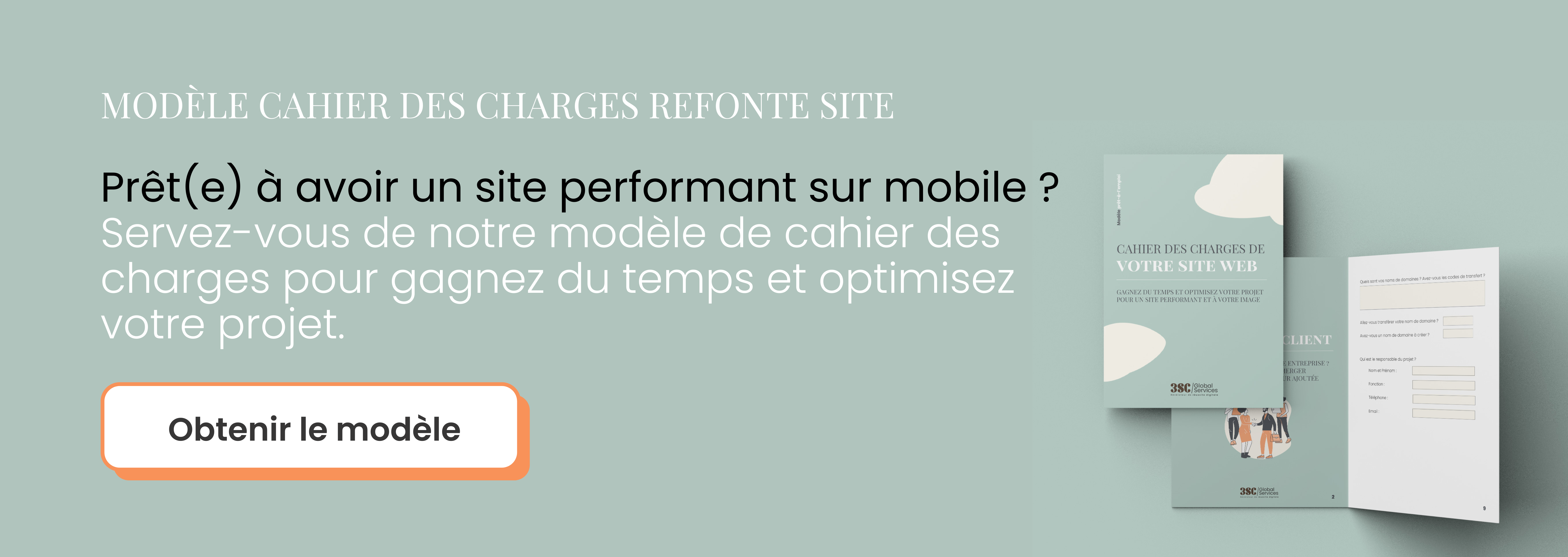 cahier des charges refonte site internet mobile friendly - agence web 3SC