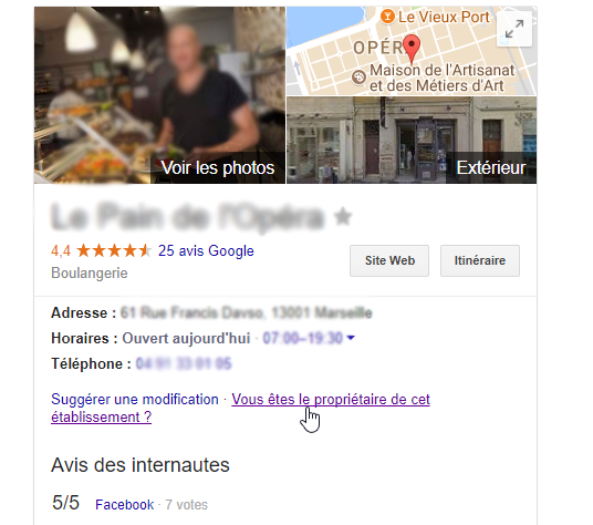 Google My Business référencement 3SC