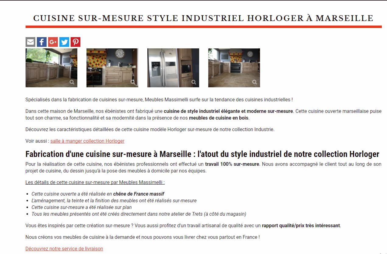 Exemple de contenu réalisation géolocalisé