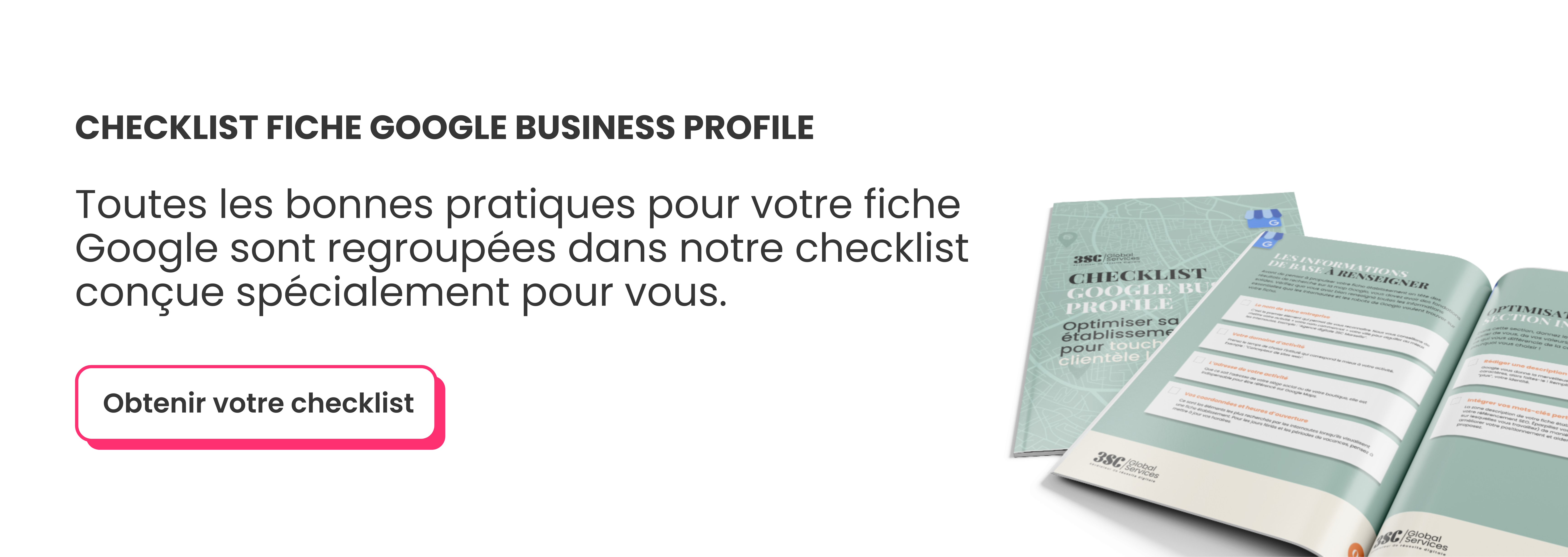 checklist fiche google business pour les tpe pme - agence seo local 3SC marseille